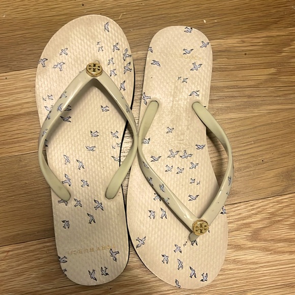 Tory Burch flip flops - Picture 1 of 3